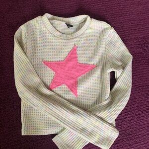 Vintage Pink Star Top